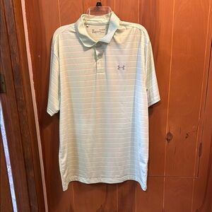 Under Armour Men's Light Green Polo Shirt